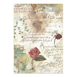 ***Pre-Order*** Stamperia - Printed Art Junk Journal Focus Points For Art And Craft A5 - Flowers And Poems
