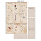 ***Pre-Order*** Stamperia - Printed Art Junk Journal Focus Points For Art And Craft A5 - Flowers And Poems