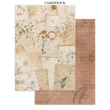 ***Pre-Order*** Stamperia - Printed Art Junk Journal Focus Points For Art And Craft A5 - Flowers And Poems