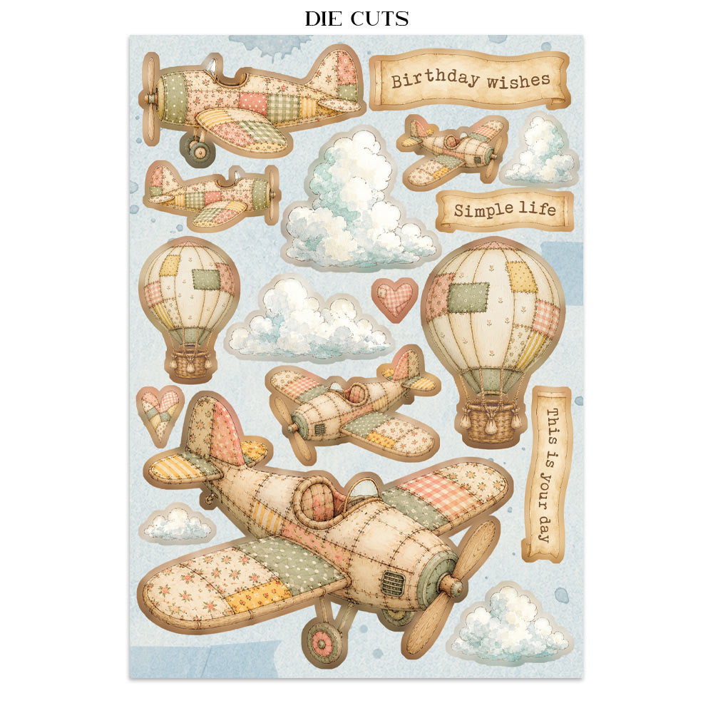 ***Pre-Order*** Stamperia - Printed Art Junk Journal Focus Points For Art And Craft A5 - Cozy Family