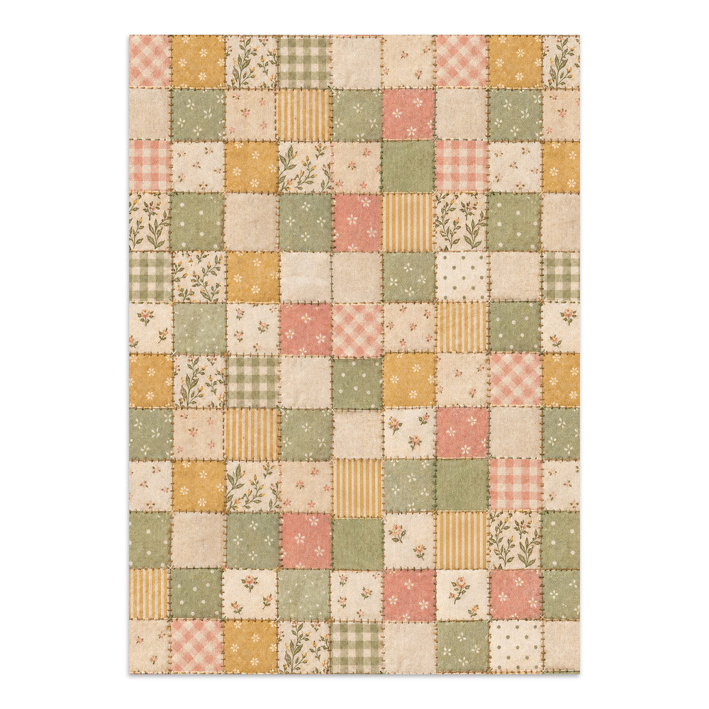 ***Pre-Order*** Stamperia - Printed Art Junk Journal Focus Points For Art And Craft A5 - Cozy Family