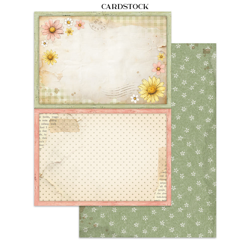 ***Pre-Order*** Stamperia - Printed Art Junk Journal Focus Points For Art And Craft A5 - Cozy Family