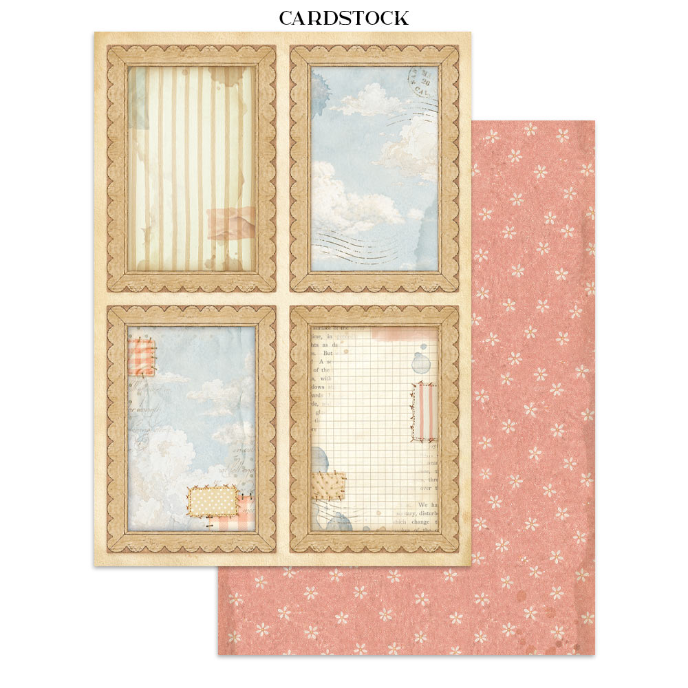 ***Pre-Order*** Stamperia - Printed Art Junk Journal Focus Points For Art And Craft A5 - Cozy Family