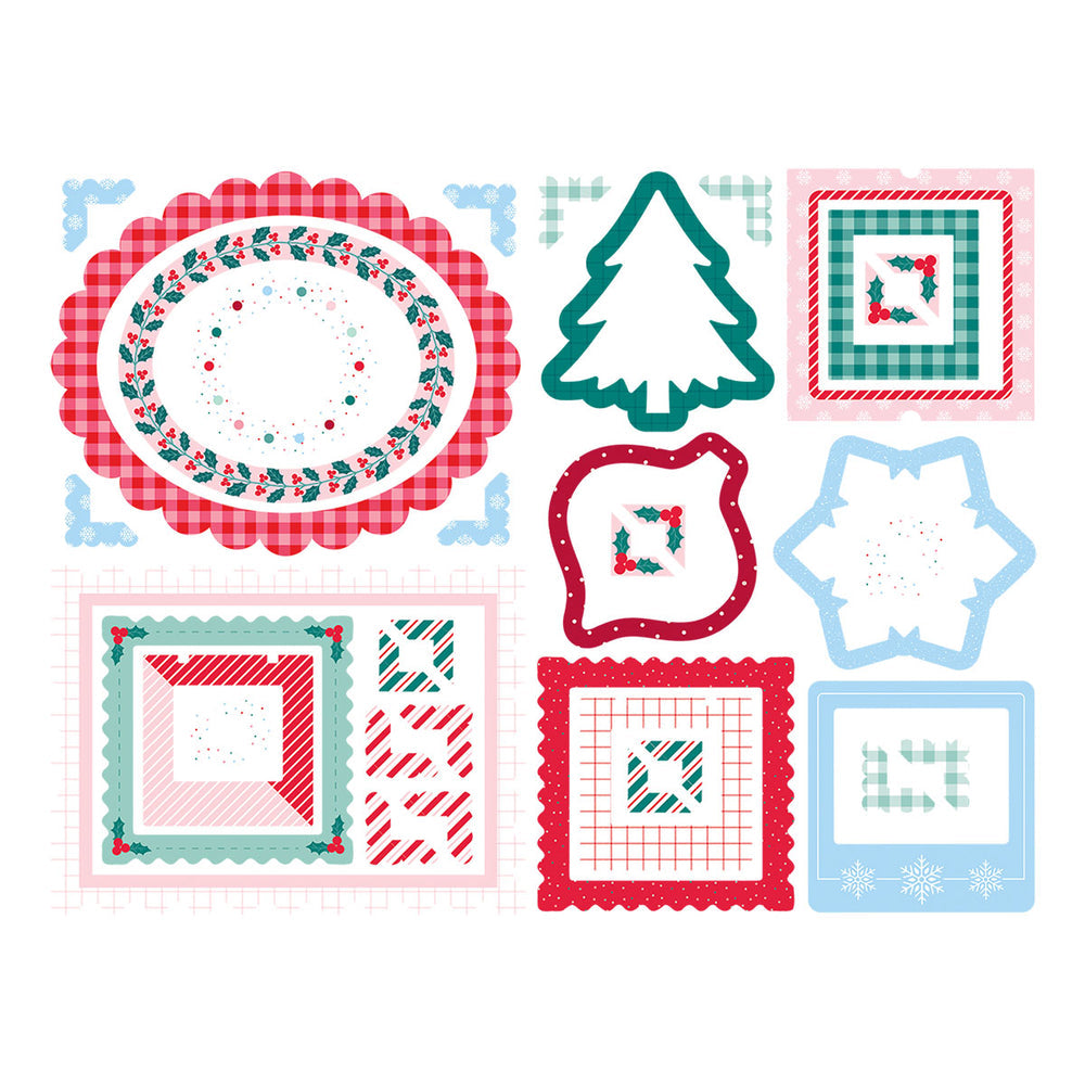 ***Pre-Order*** Spellbinders - Dear Santa Chipboard Frames  & Corners