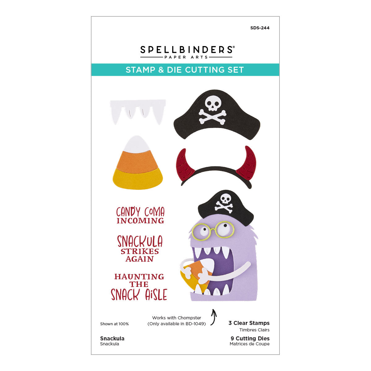 Spellbinders - Snack Goals I Want It All! Bundle