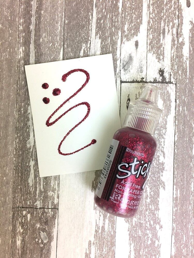 Ranger - Stickles Glitter Glue - Rhubarb