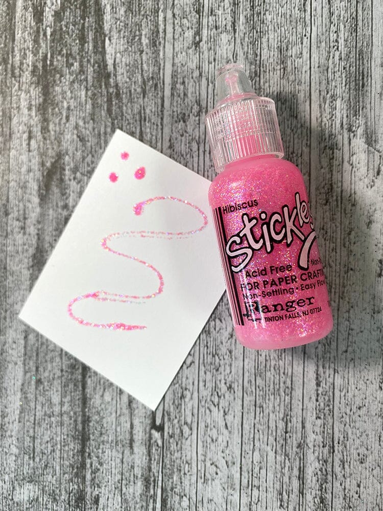 Ranger - Stickles Glitter Glue - Hibiscus