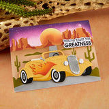 Spellbinders - Road Trip Adventures Sentiments Stamp & Die Set by Mindy Eggen