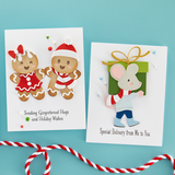 Spellbinders - Dancin' Gingerbread Etched Dies from the Dancin' Christmas Collection