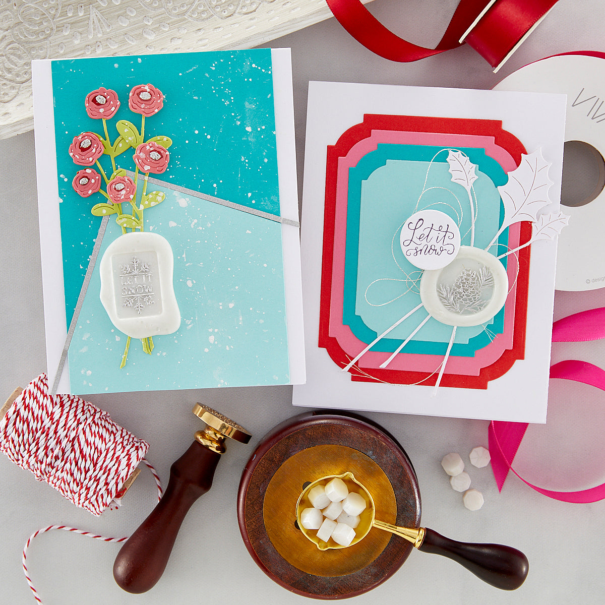 Spellbinders - Notched Corner Frames Etched Dies from the BetterPress Autumn Collection