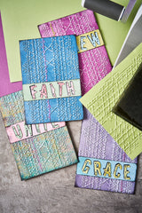 Sizzix - 3-D Textured Impressions Embossing Folder - Magic Mesh by Seth Apter