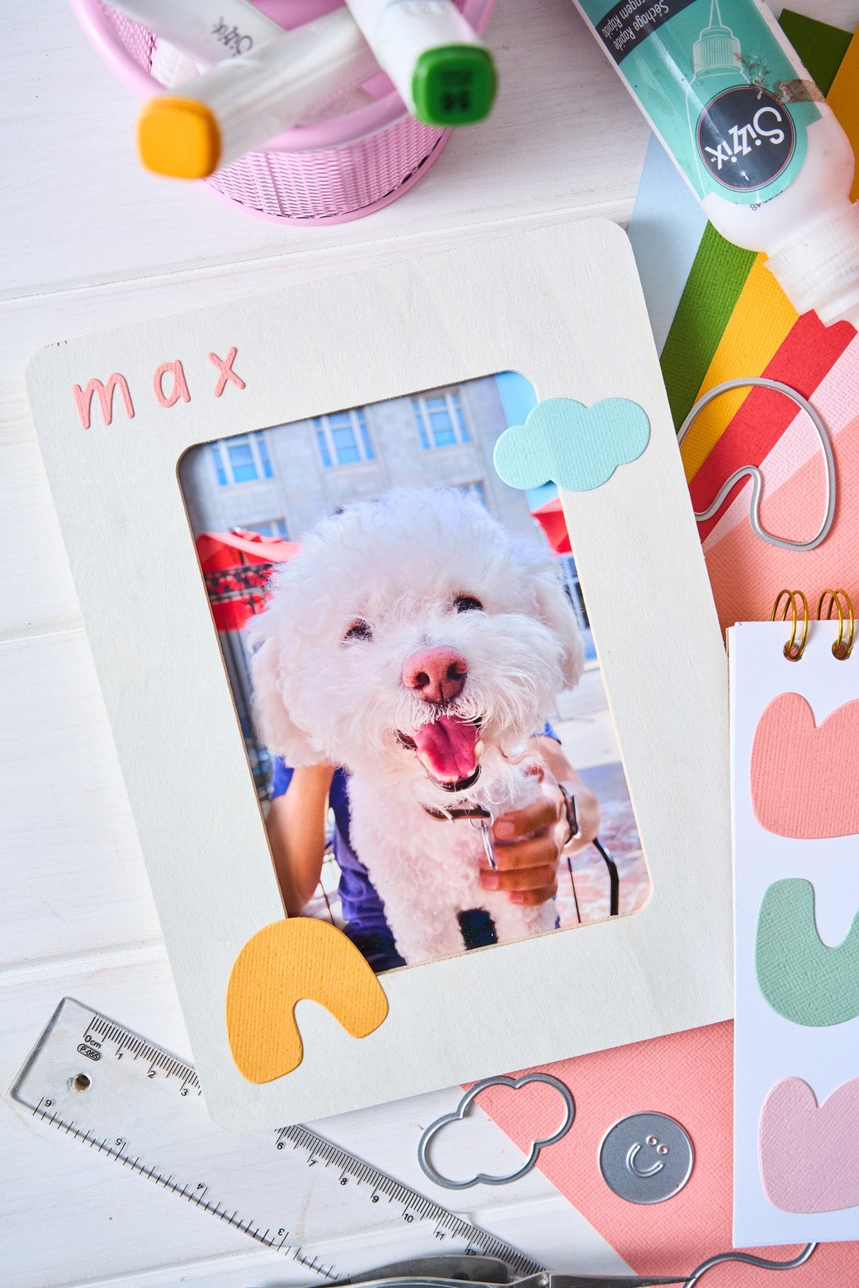 Sizzix - Thinlits Die Set 38PK Simple Letters by Letters by Shells