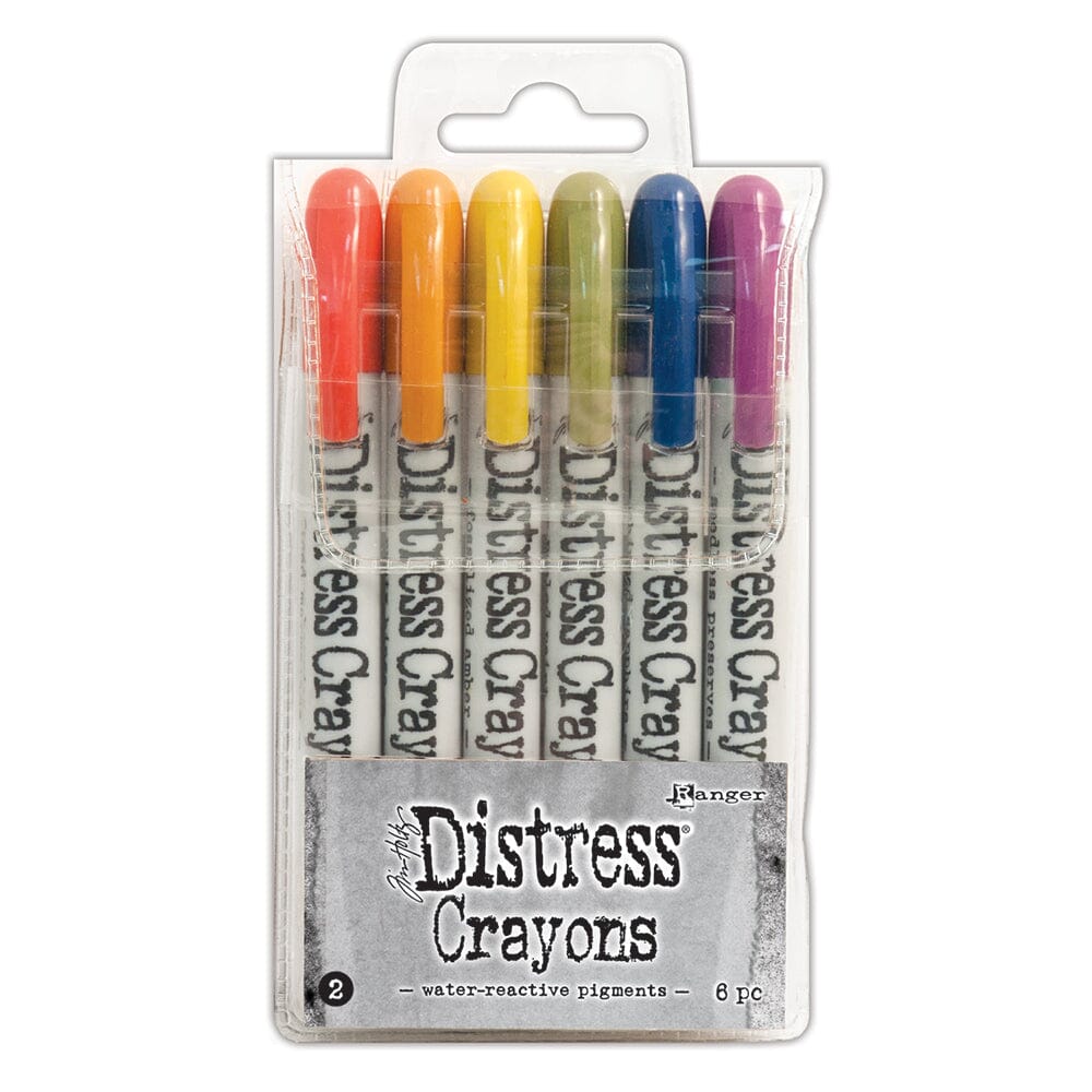 Tim Holtz - Distress Crayon Set - Set #2
