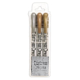 Tim Holtz - Distress Crayon Set - Metalics