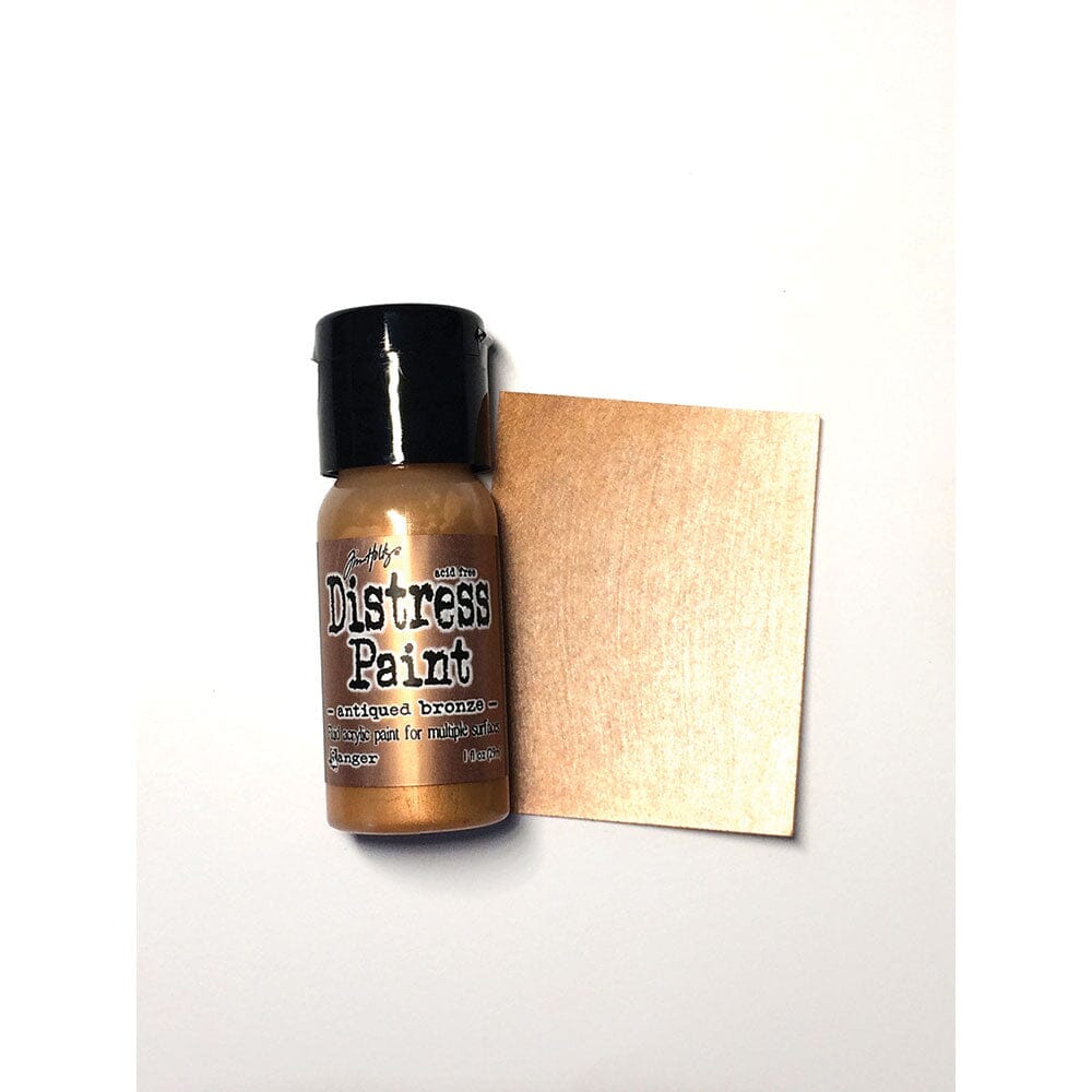 Tim Holtz - Distress Paint Flip Top - Antiqued Bronze