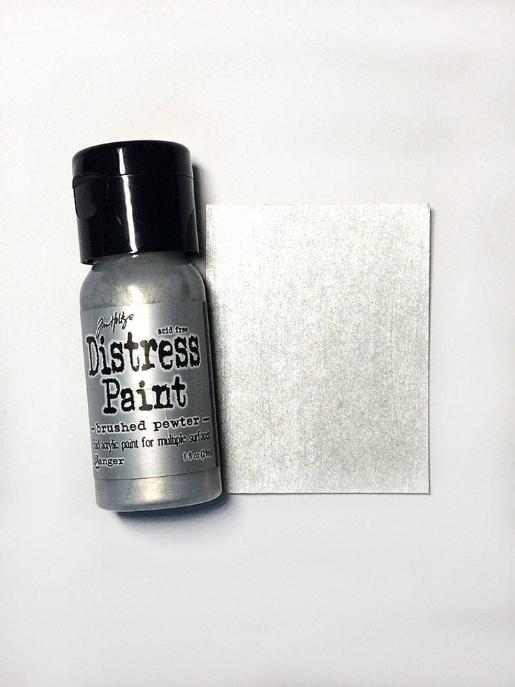 Tim Holtz - Distress Paint Flip Top - Brushed Pewter