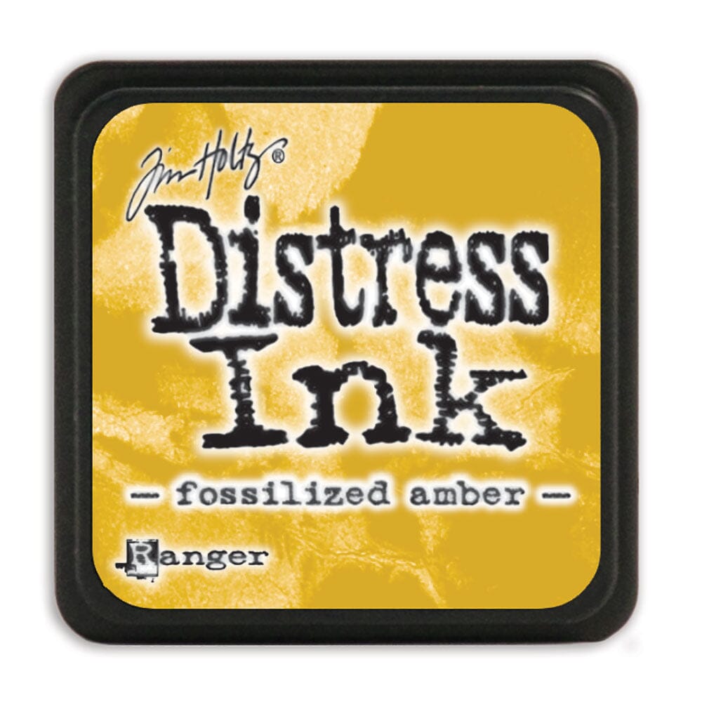 Tim Holtz - Distress Mini Ink Pad - Fossilised Amber