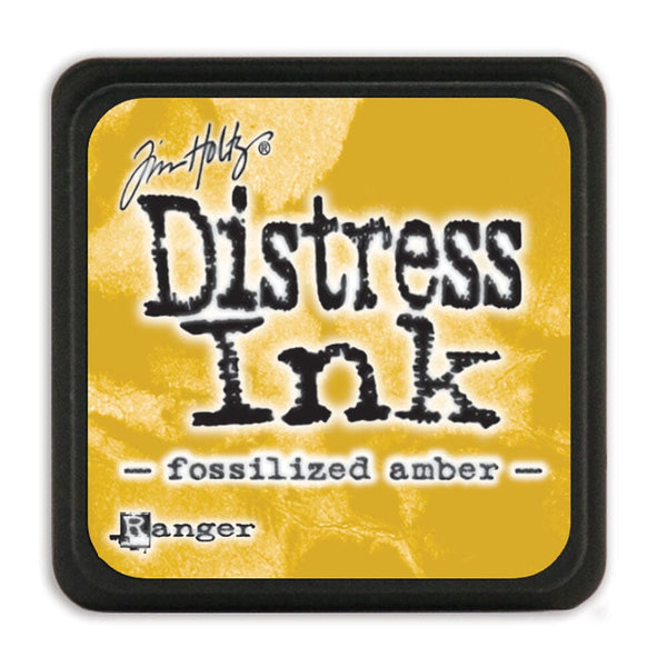 Tim Holtz - Distress Mini Ink Pad - Fossilised Amber
