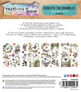 Arden Creative Studio - TEXT{ures} - Beneath the Brambles - Laser Cut Sentiment Pack