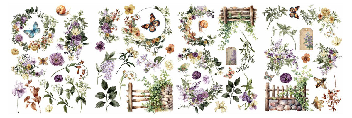 Arden Creative Studio - TEXT{ures} - Beneath the Brambles - Laser Cut Sentiment Pack