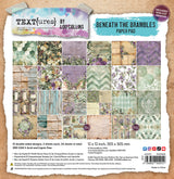 Arden Creative Studio - TEXT{ures} - Beneath the Brambles - 12in x 12in Paper Pad