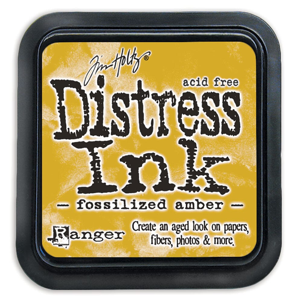 Tim Holtz - Distress Ink Pad - Fossilized Amber