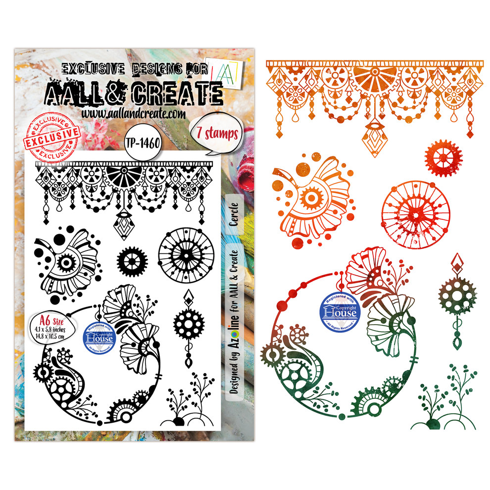 ***Pre-Order*** AALL And Create - A6 Stamp -  Cercle - #1460