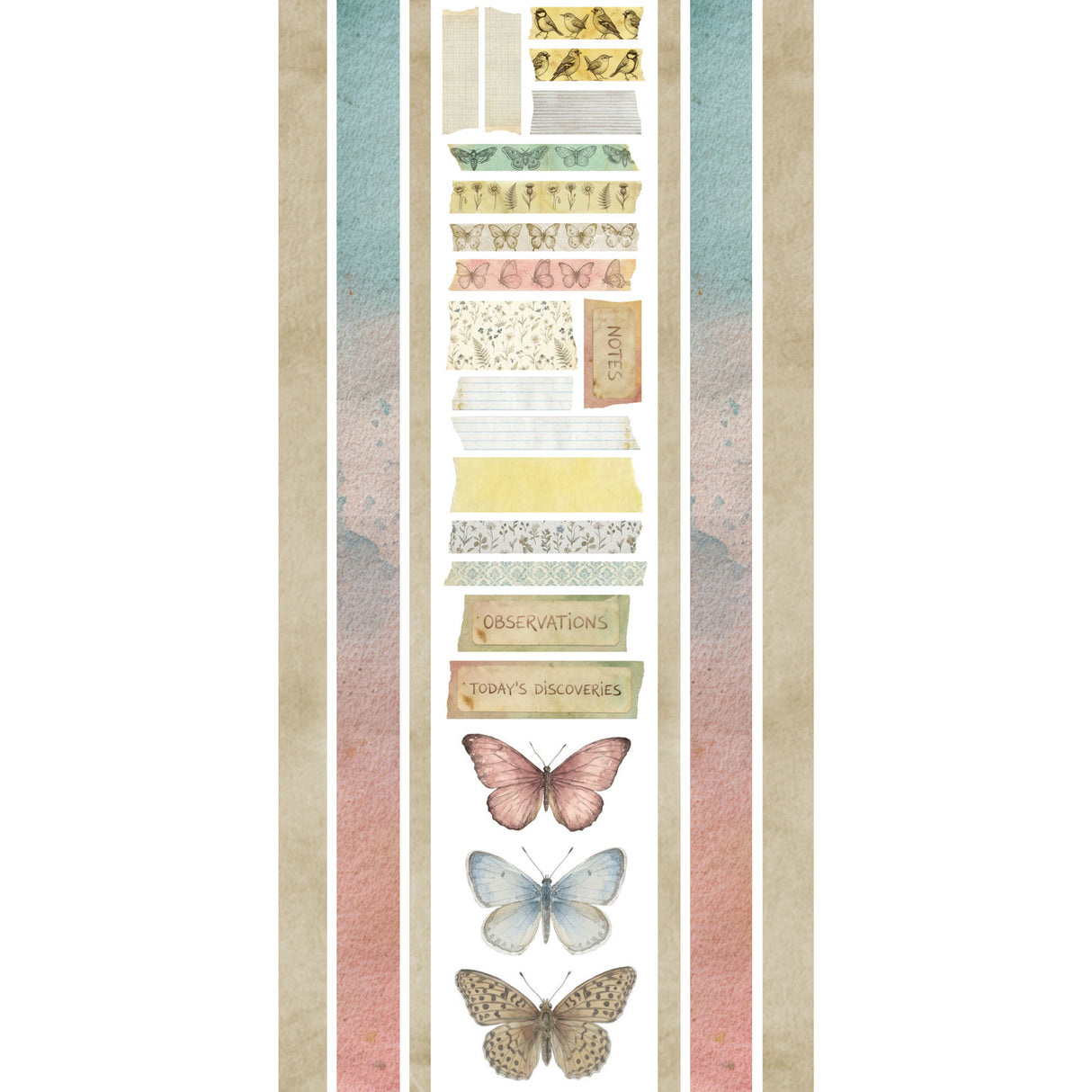 ***Pre-Order*** 49 And Market - The Quiet Observer - Washi Sheets