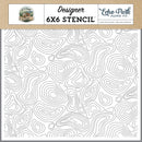 ***Pre-Order*** Echo Park - It's Time To Travel - Stencil - Topographic Map