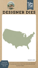 ***Pre-Order*** Echo Park - It's Time To Travel - Small Die Set - Travel The United States
