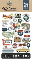 ***Pre-Order*** Echo Park - It's Time To Travel - Puffy Stickers