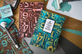 Sizzix - 3-D Texture Fades Embossing Folder Numbered Large/A5 by Tim Holtz