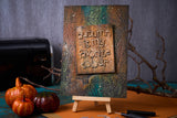 Sizzix - 3D Texture Fades A5 Embossing Folder By Tim Holtz - Foliage