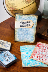 Sizzix - Multi Level Textured Impressions Embossing Folder Vault Airmail by Tim Holtz