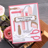 Spellbinders - All the Tools Etched Dies from the Toolbox Essentials Collection by Nancy McCabe