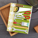 Spellbinders - All the Tools Etched Dies from the Toolbox Essentials Collection by Nancy McCabe