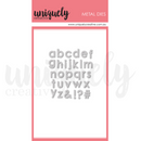 Uniquely Creative - Die - Tiny Lowercase Alpha Die