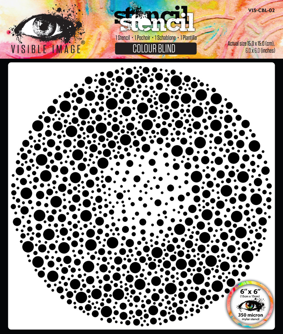 Visible Image - Stencil 6x6 - Colour Blind
