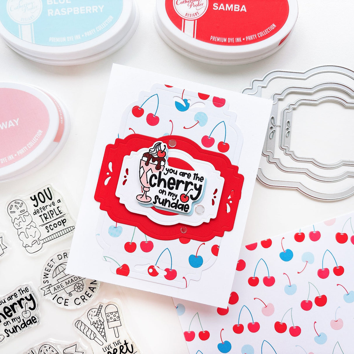 Catherine Pooler - Life is Better with Sprinkles Stamp & Die Bundle