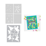 ***Pre-Order*** Hero Arts - You've Got A Friend - Bitty Floral Bundle Die & Stencil Bundle