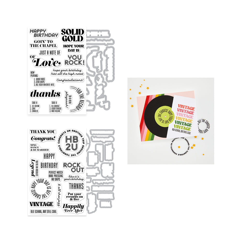 ***Pre-Order*** Hero Arts - Vintage Vinyl Bundle
