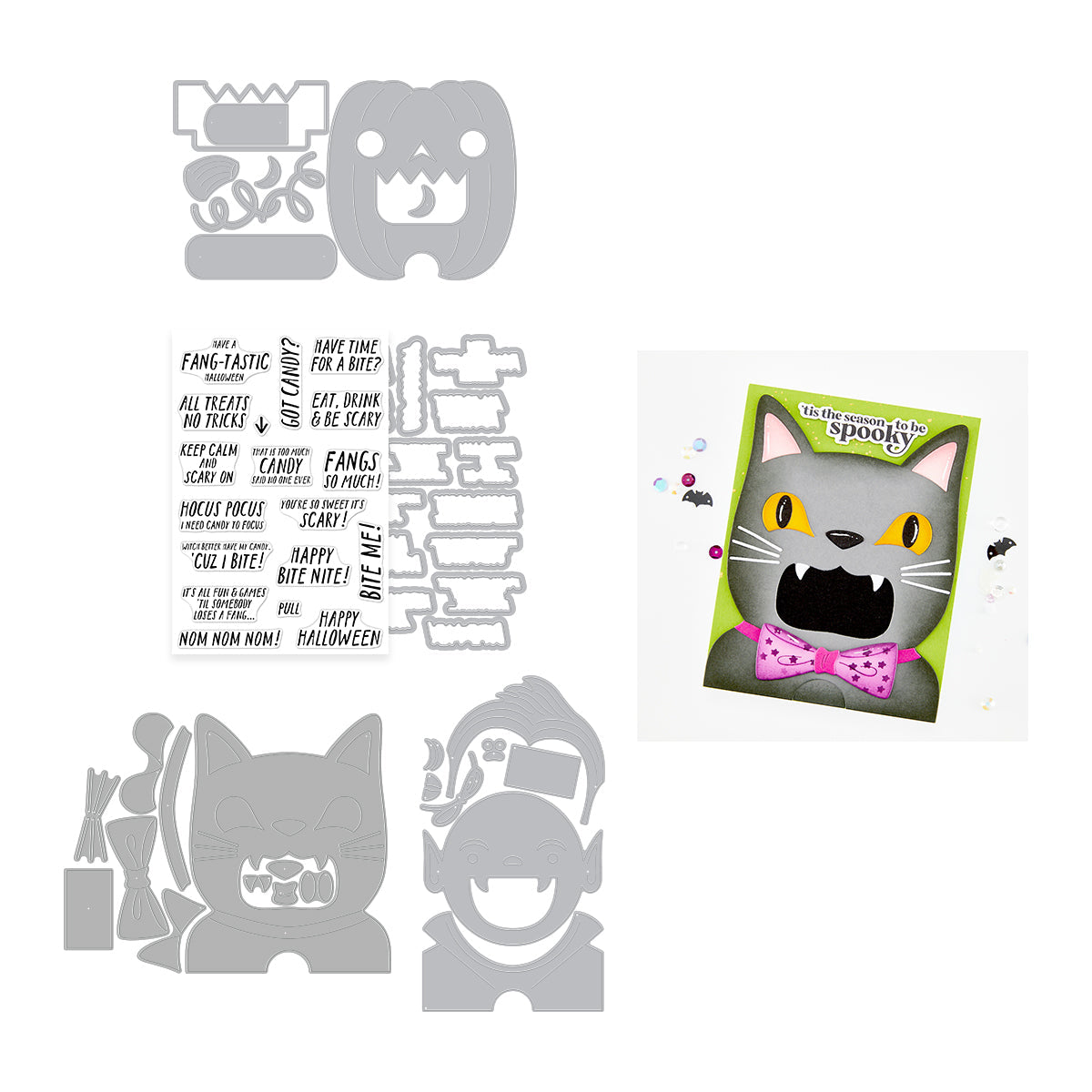***Pre-Order*** Hero Arts - Spooky Smiles Want It All Bundle
