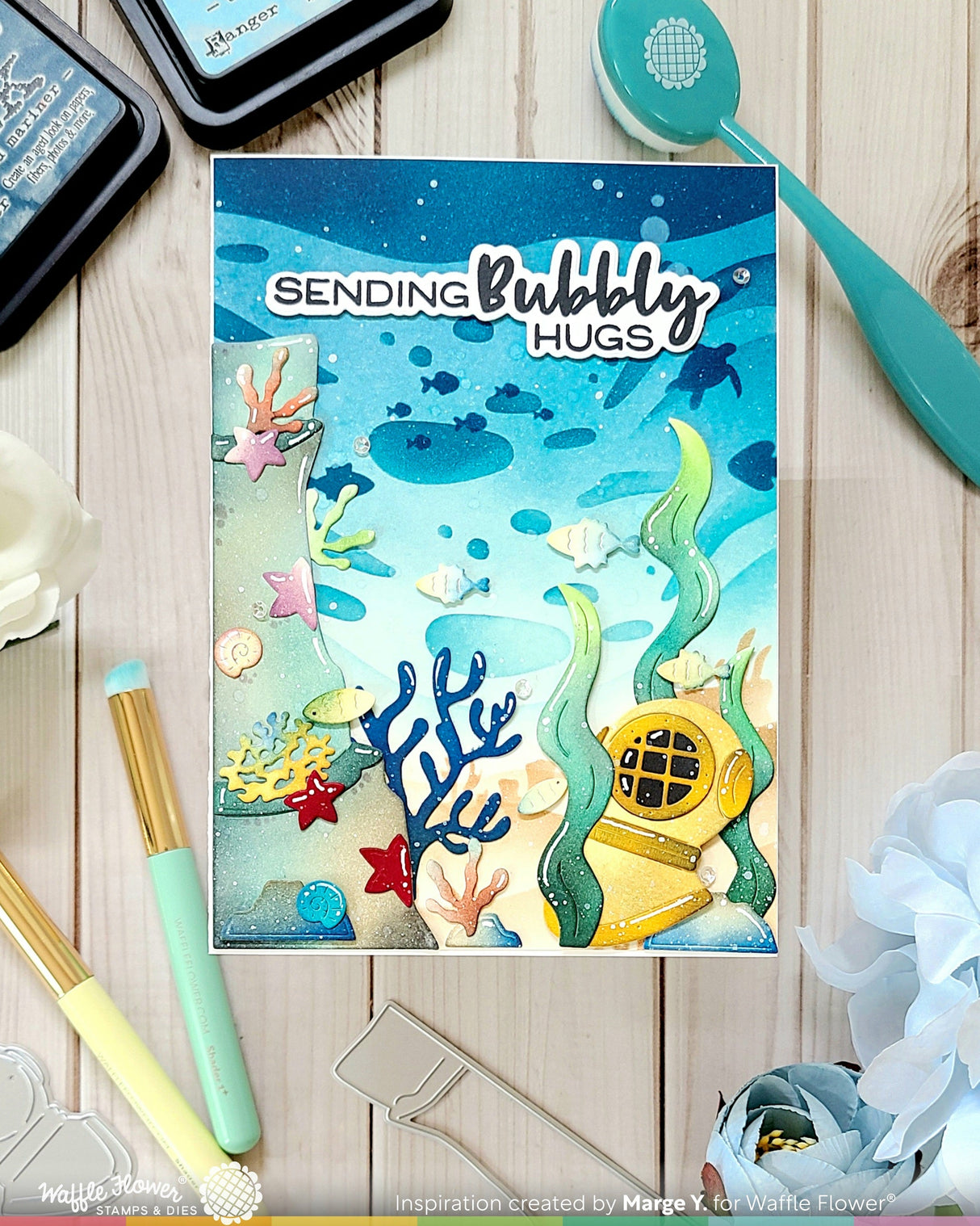 ***Pre-Order*** Waffle Flower - May Release - Under the Sea Die