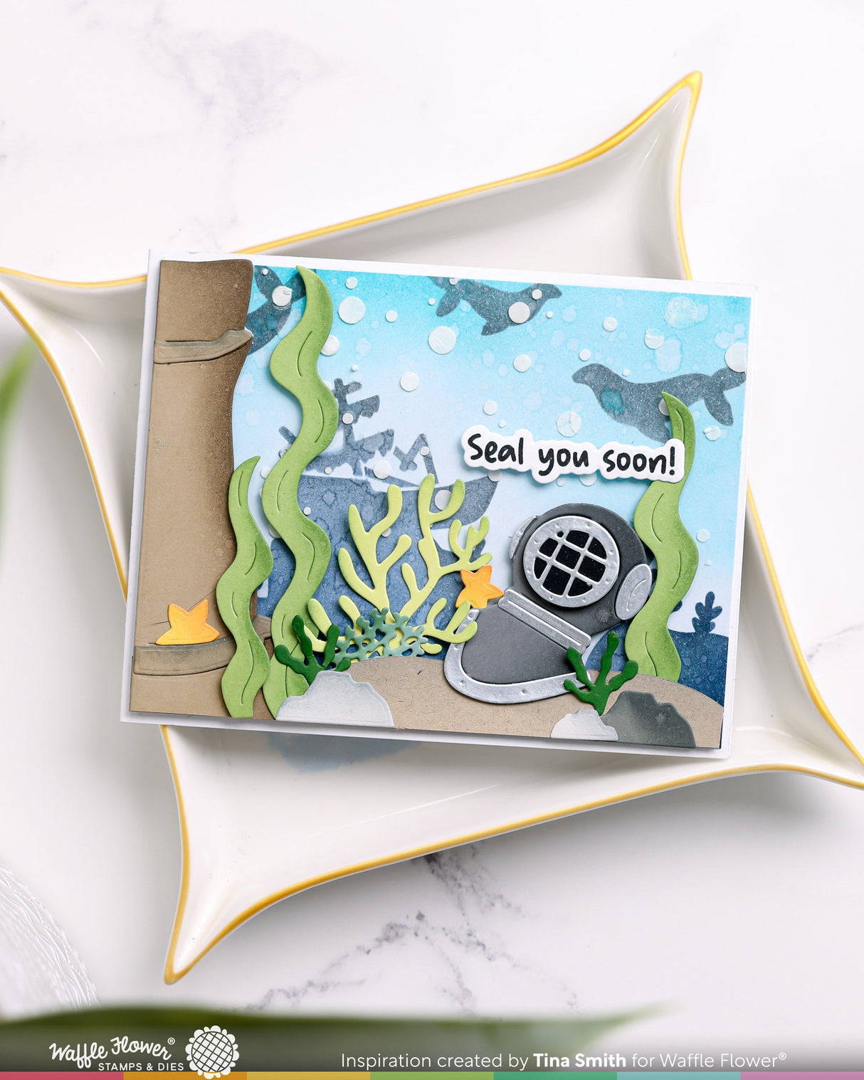 ***Pre-Order*** Waffle Flower - May Release - Under the Sea Die