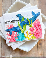 ***Pre-Order*** Waffle Flower - May Release - Happy Bubbles Stencil