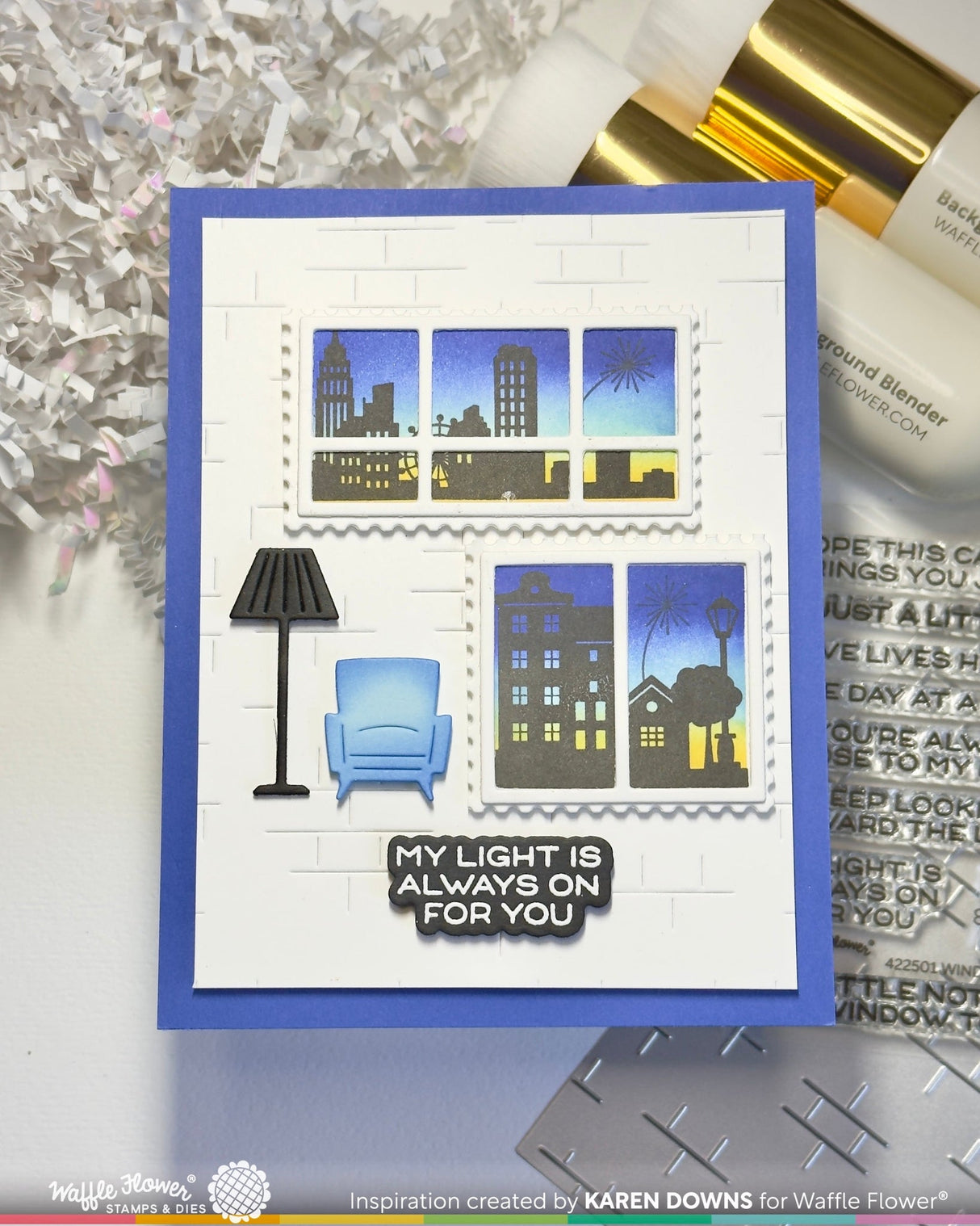 ***Pre-Order*** Waffle Flower - Window Sentiments Stamp Set