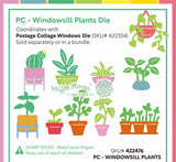 ***Pre-Order*** Waffle Flower - Postage Collage Windowsill Plants Die