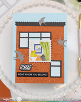 ***Pre-Order*** Waffle Flower - Square Postage Home Stencil