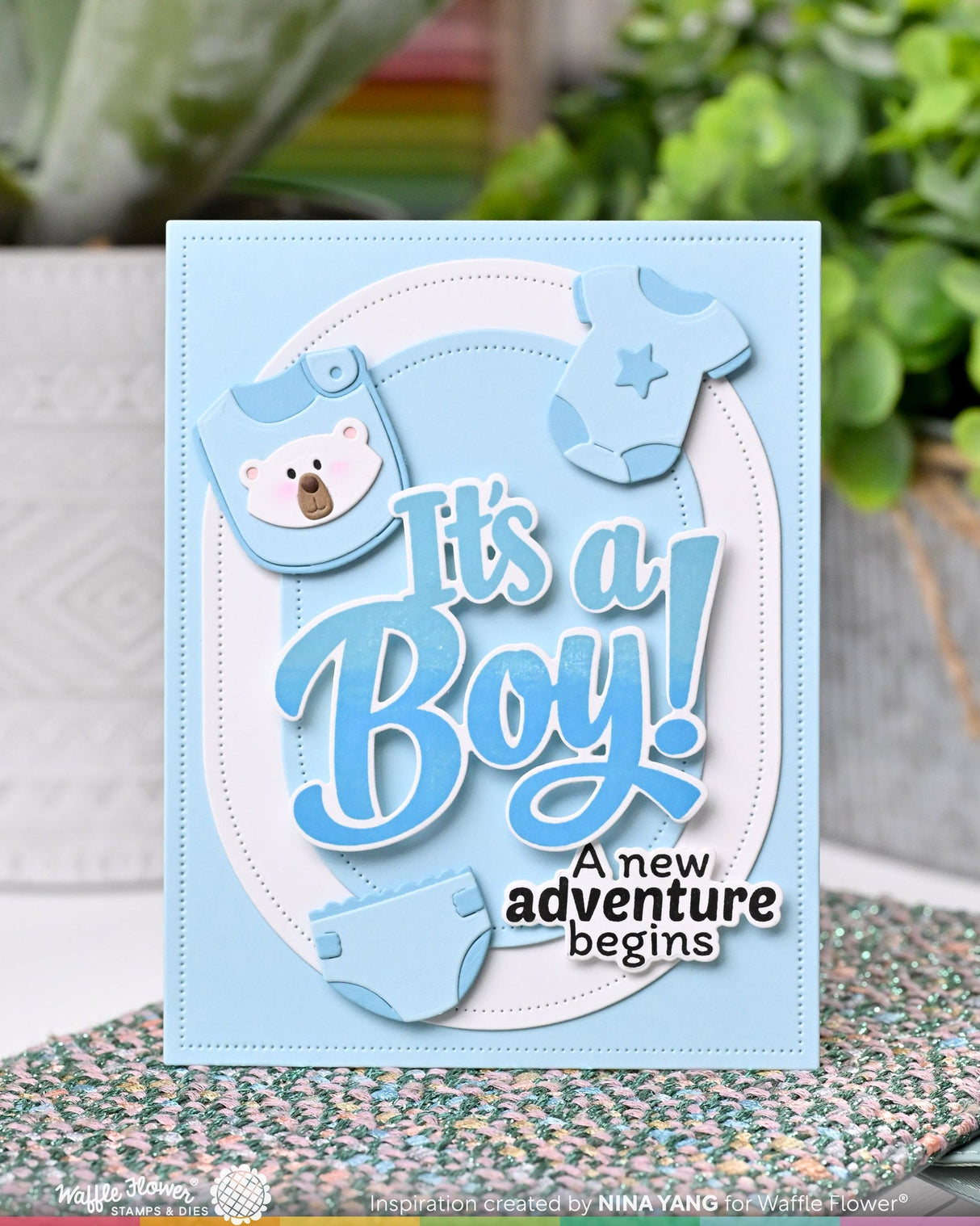 ***Pre-Order*** Waffle Flower - Baby Announcement Sentiments Combo