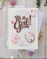 ***Pre-Order*** Waffle Flower - Baby Announcement Sentiments Stamp Set